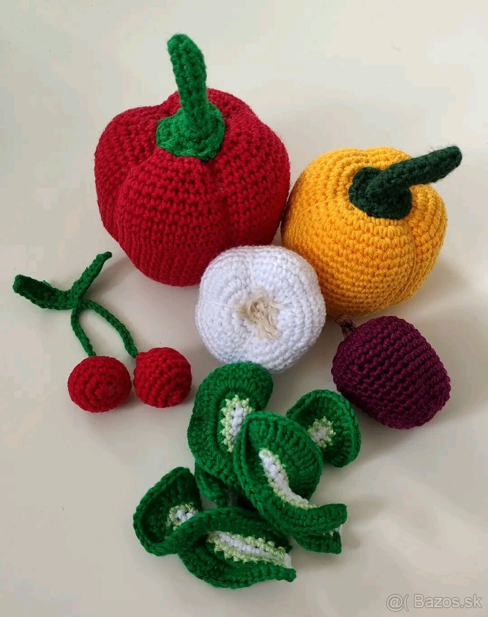 Háčkované hračky do kuchynky - 2