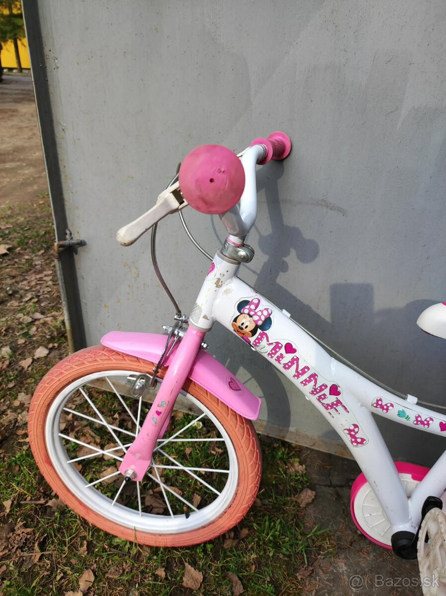 Detský bicykel Minnie veľ. 16" - 2