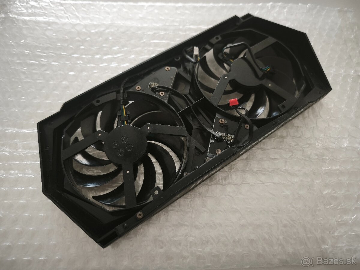 Ventilátory s uchytením od GPU - MSI RTX 3060 GAMING X - 2