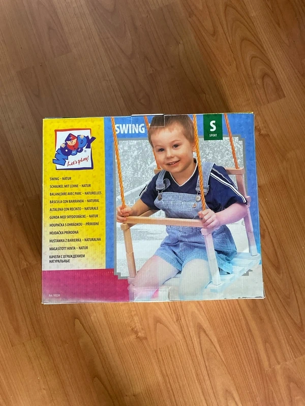 Drevená detská hojdačka - 2