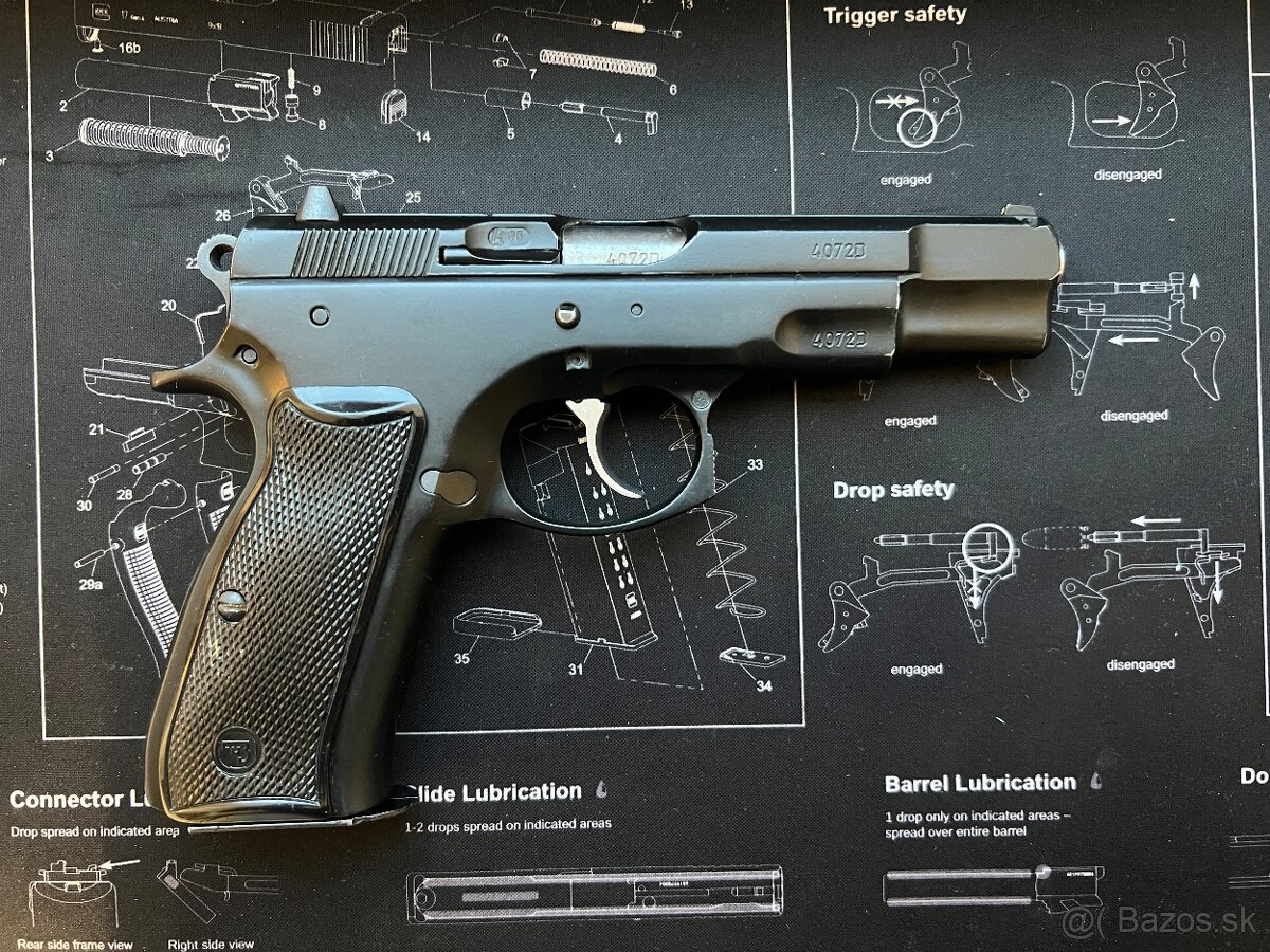 Predám CZ 75 9mm Luger - 2