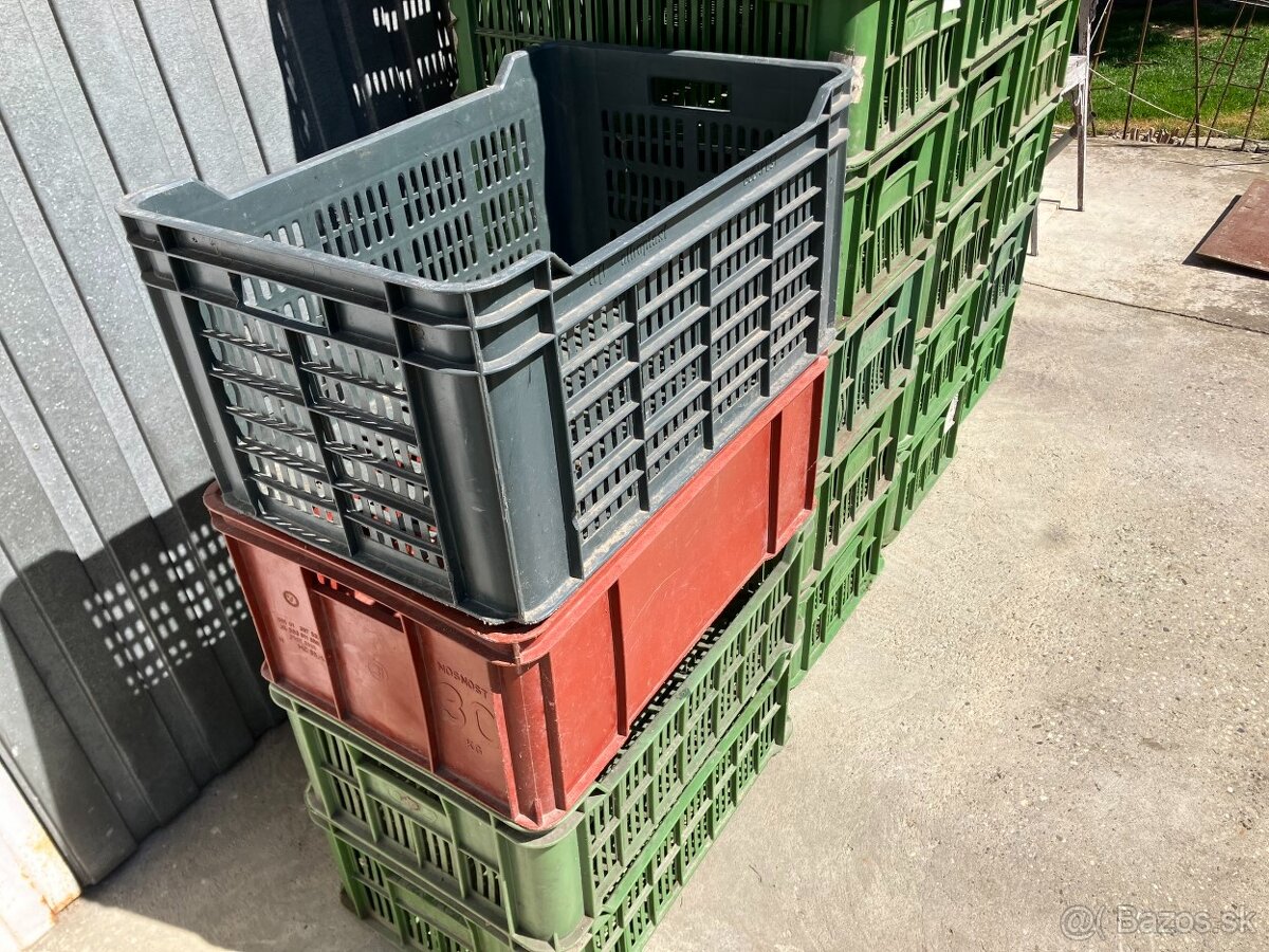 Plastové prepravky na zeleninu - 2