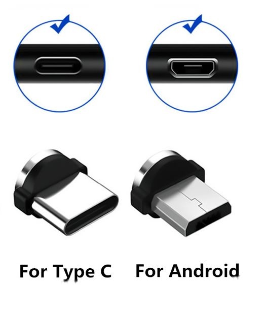 Magnetický USB kábel 2v1 - 2