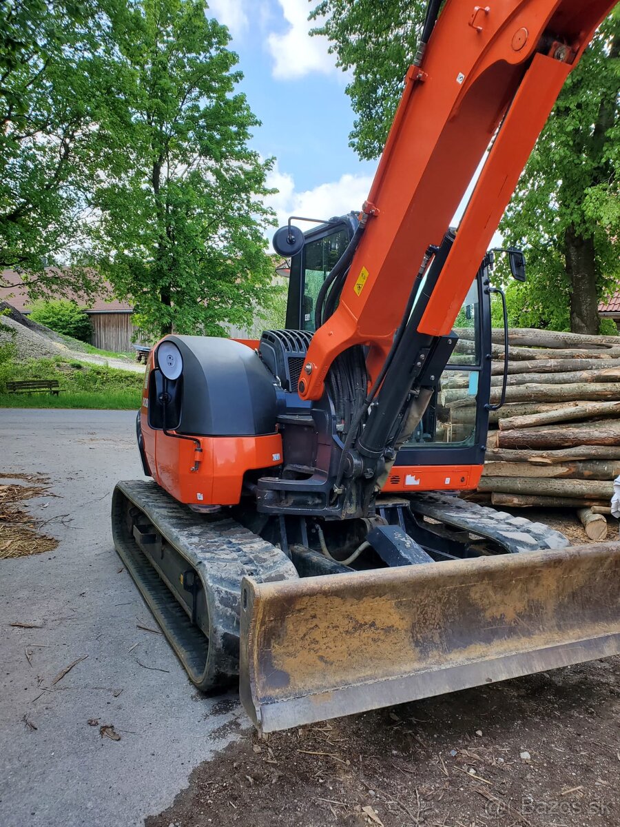 Pásový minibagr KUBOTA KX 080-4.2 - 2