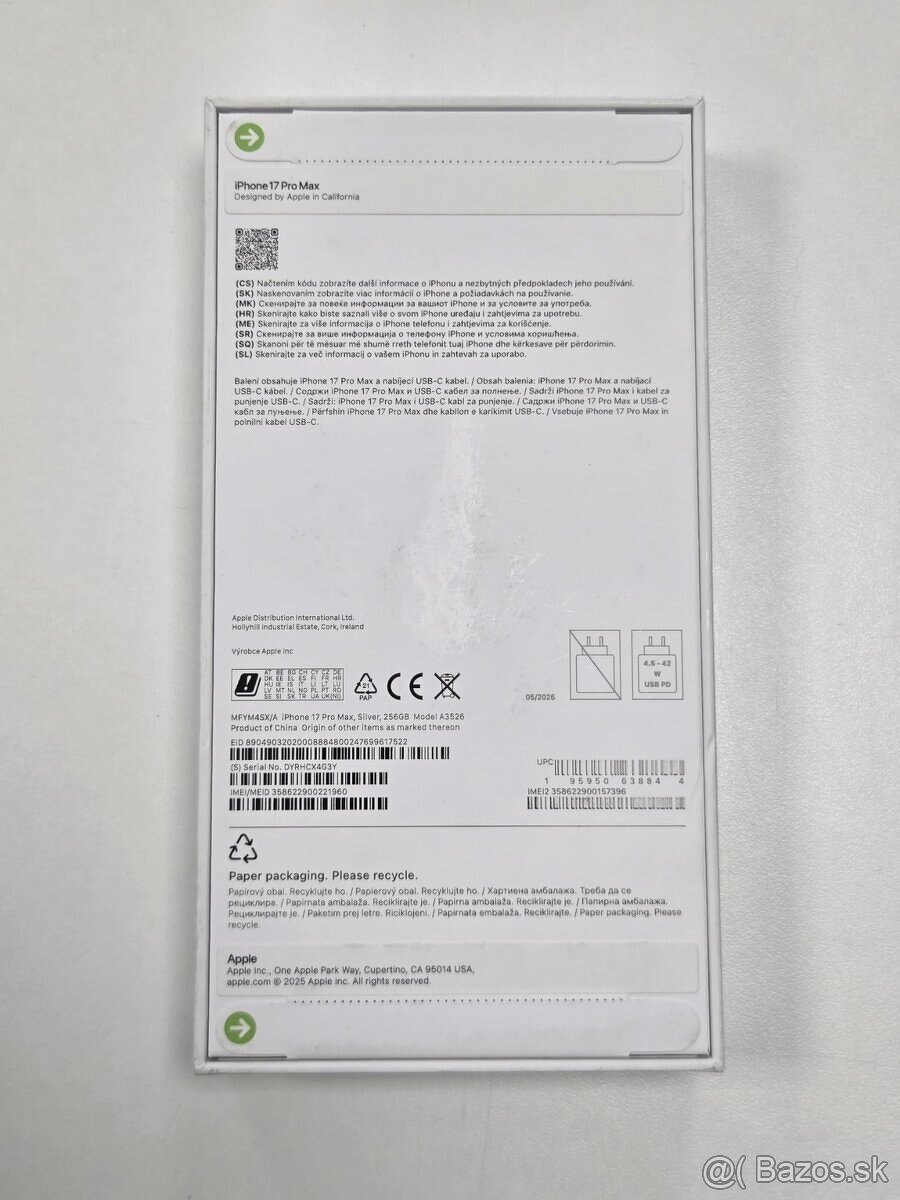 iPhone 17 Pro Max 256GB - 2