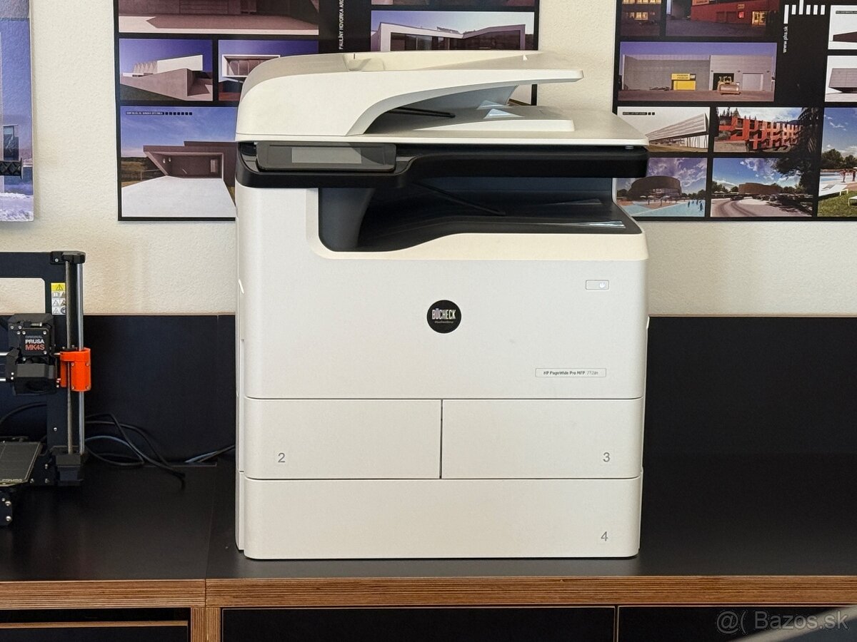 Kopírka A3 HP PageWide Pro MFP 772dn - 2