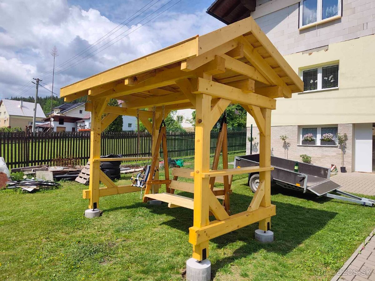 Hojdačka dvojsedačkova do záhrady - 2