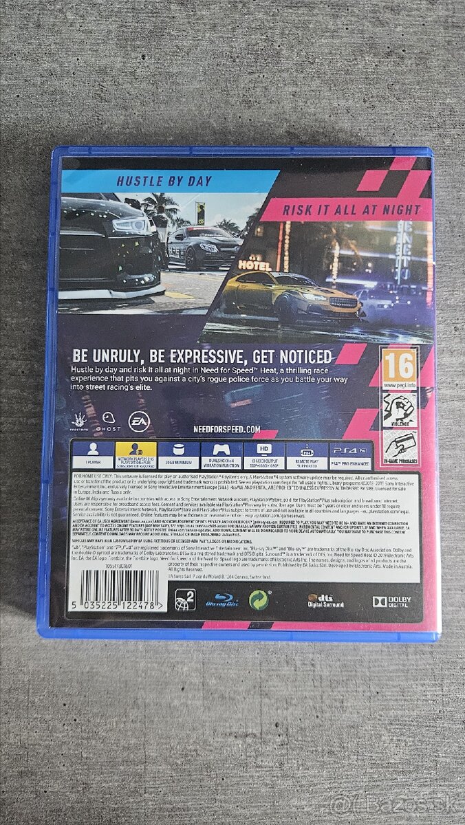PS4 - NEED FOR SPEED HEAT - 2