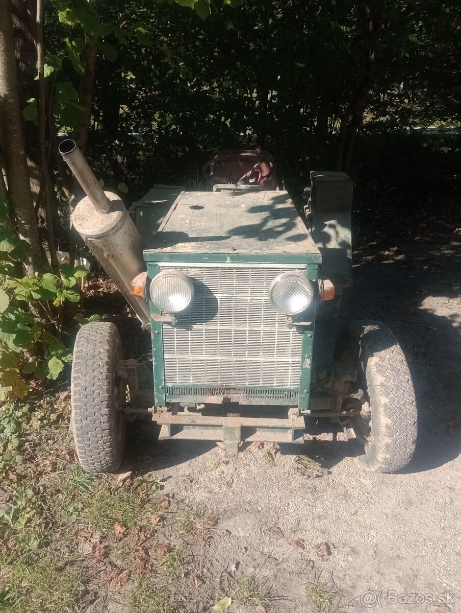 Malotraktor domaca vyroba - 2