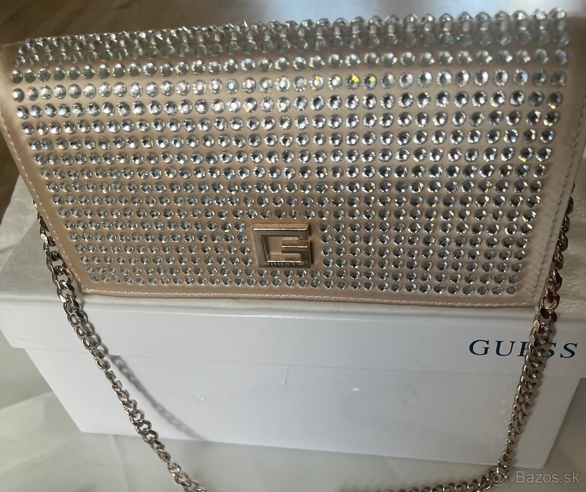 Dámska kabelka ,,Guess “ Púdrovo-zlatá (nova). - 2