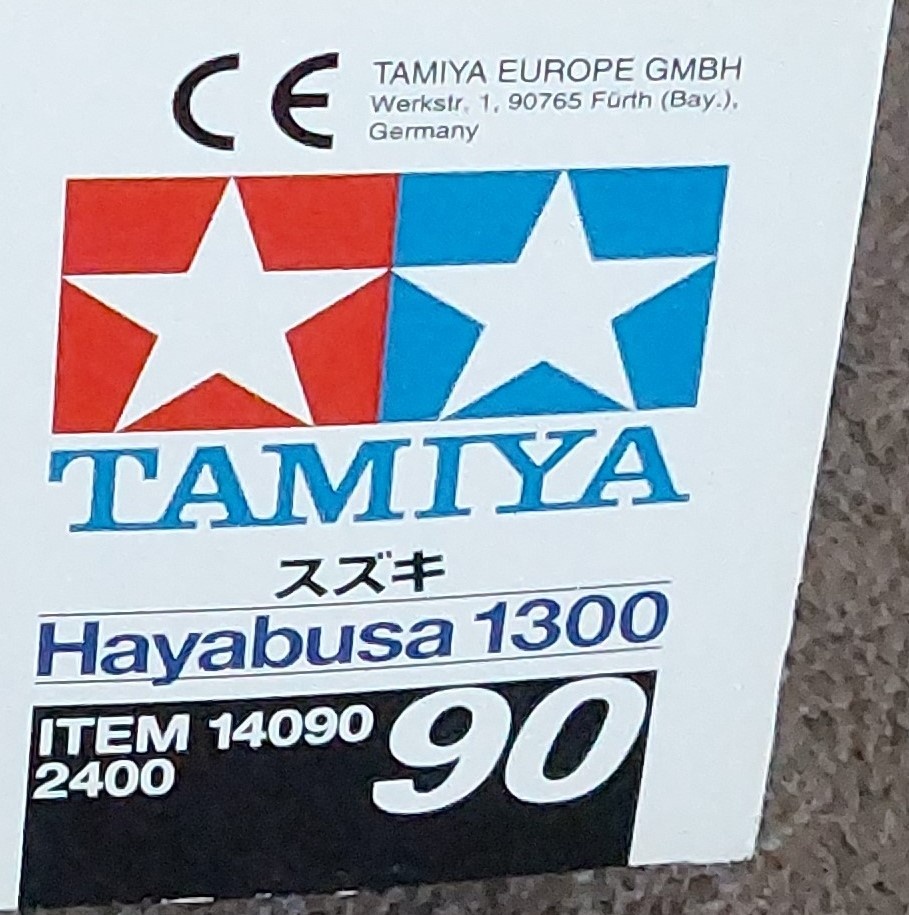 Suzuki GSX 1300R Hayabusa 1:12 - Tamiya - 2