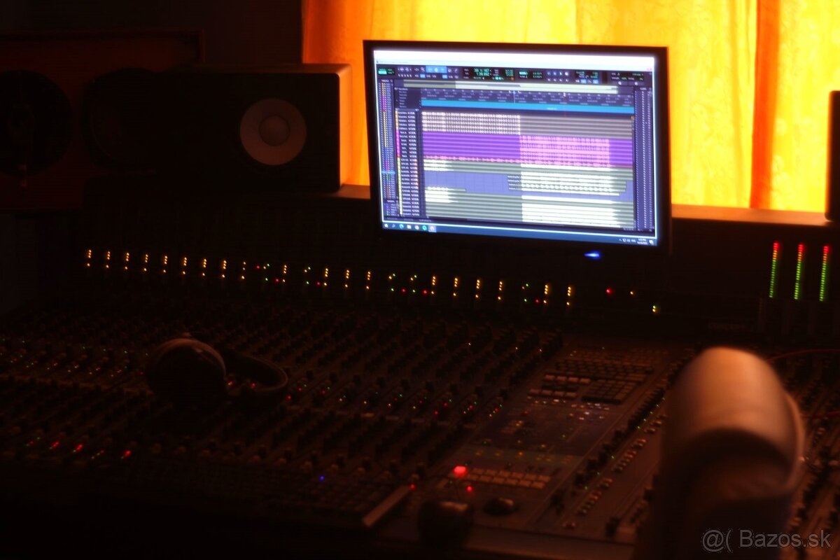 Nahrávacie štúdio- ANALÓGOVÁ produkcia aj postprodukcia - 2