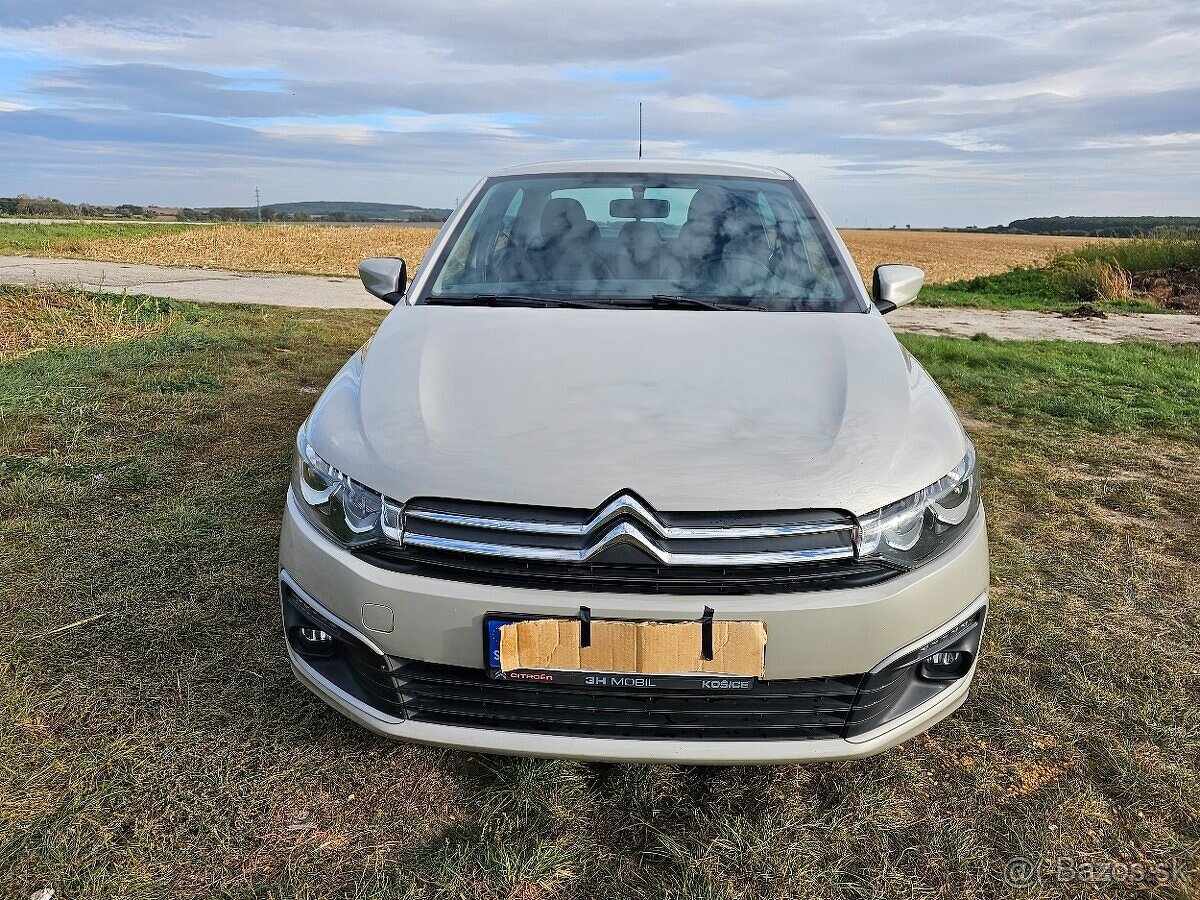 Predáme výhodne Citroen C-Elysee 1,5 diesel rok 2019 - 2