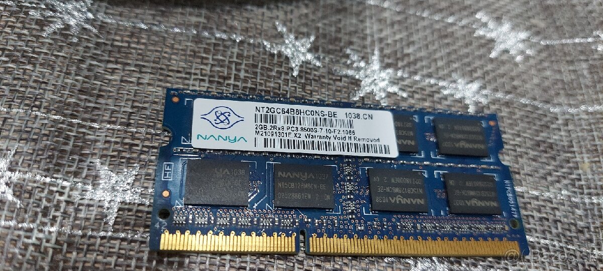 DDR3 RAM do NTB. - 2
