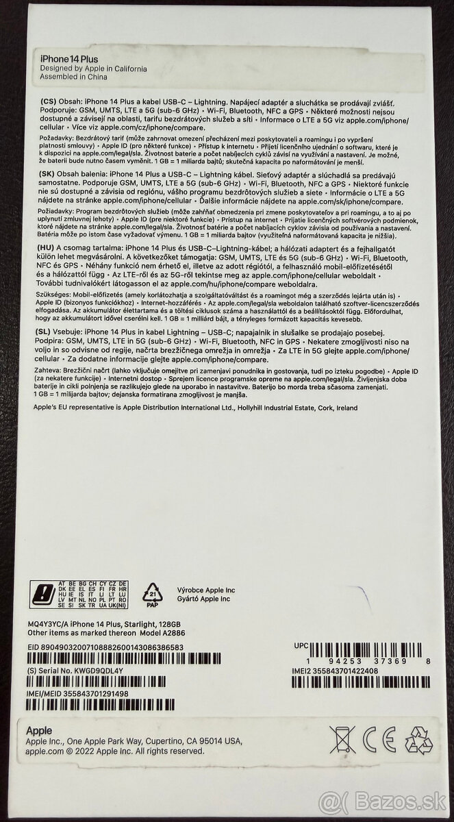 Apple iPhone 14 Plus 128GB - 2