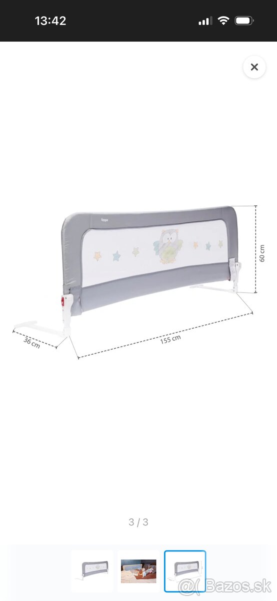 Zábrana na posteľ Zopa - 2