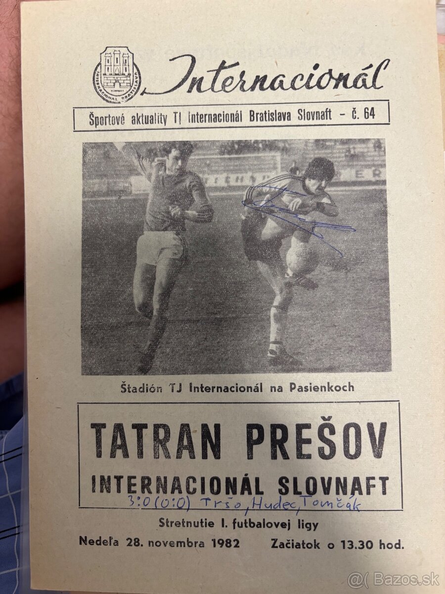 Futbalové spravodaje Inter Bratislava - 2