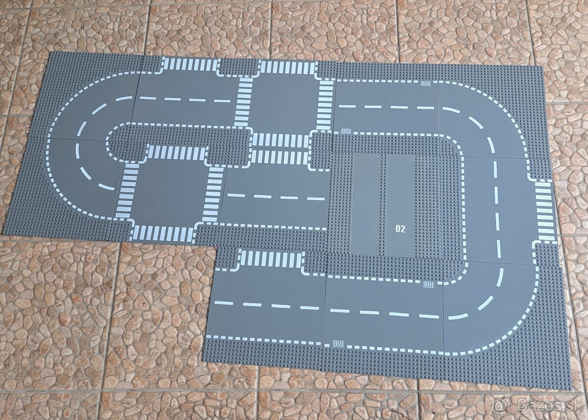 LEGO cesta + podložky - 2