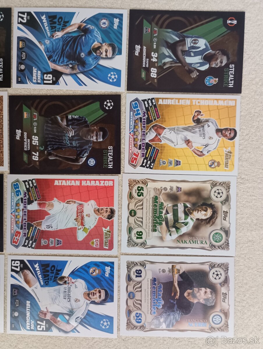 Topps Match ATTACK Ronaldinho Xavi Bellinghan - 2