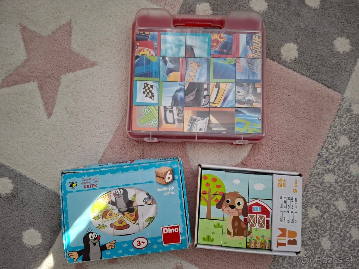 Puzzle,obrazkove kocky - 2