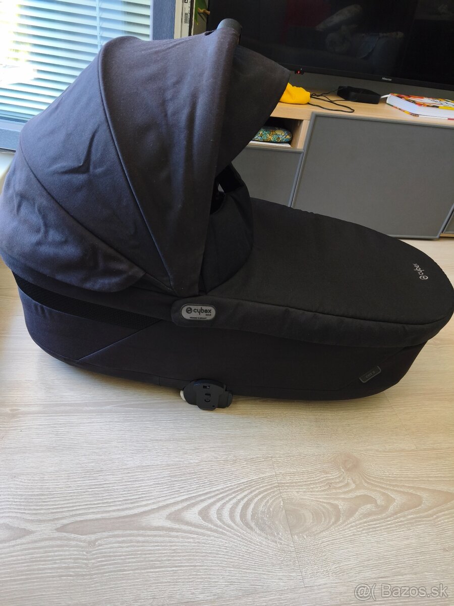 Krásna vanička Cot S Lux/Moon Black-Black - 2