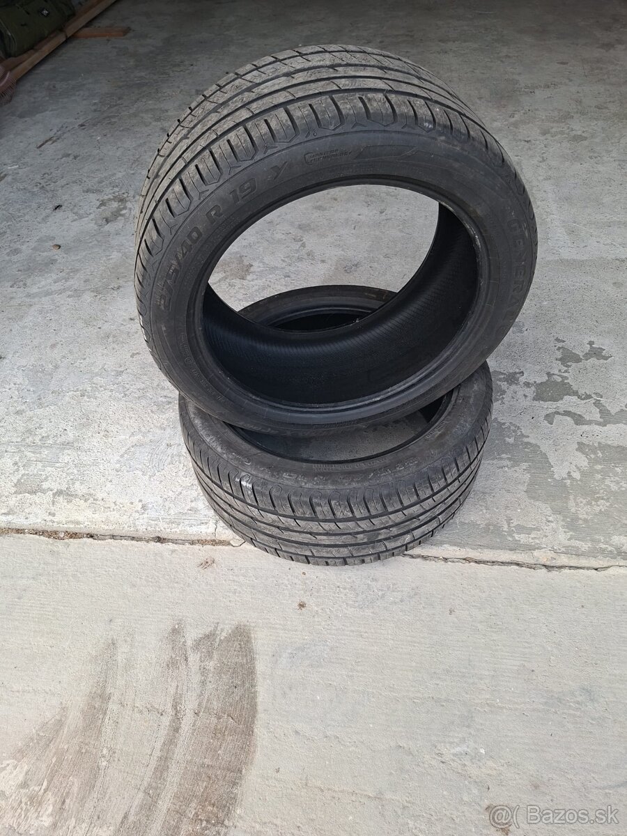 Letné pneumatiky 275/40 R 19 - 2