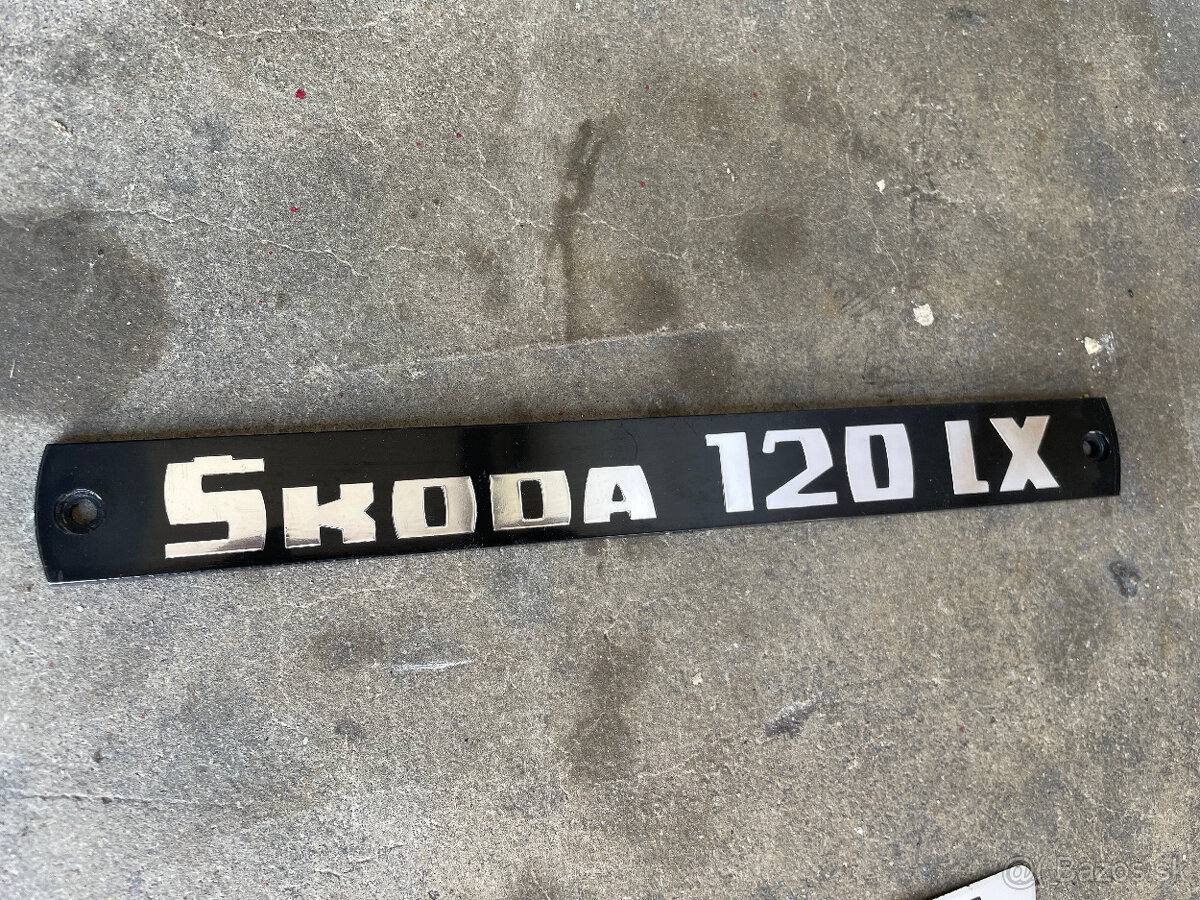 Znak Škoda 120LX - 2