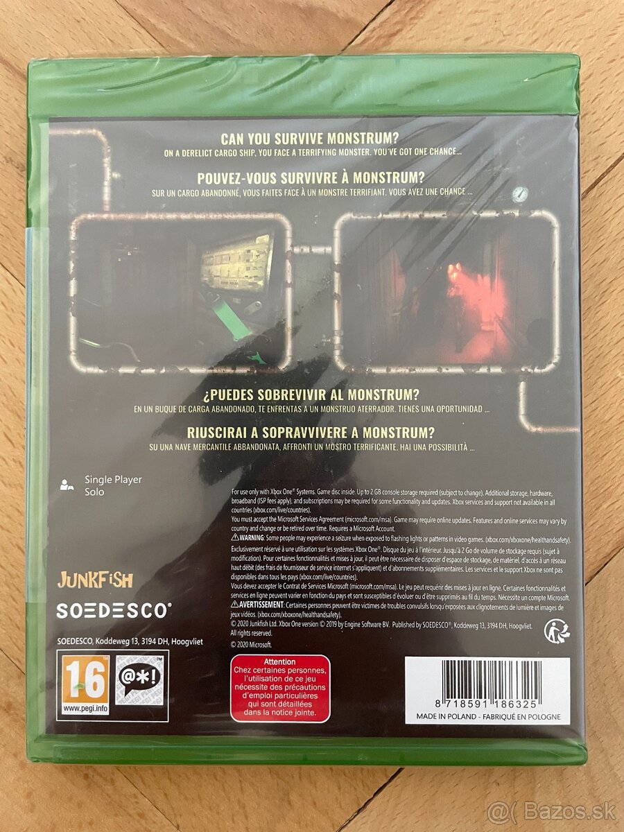 MONSTRUM - XBOX ONE (nova) - 2