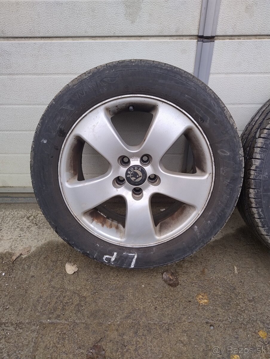 Elektróny Škoda 205/55/R 16 - 2