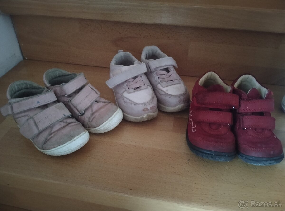 Rôzne topánky 19,21,22 - 2