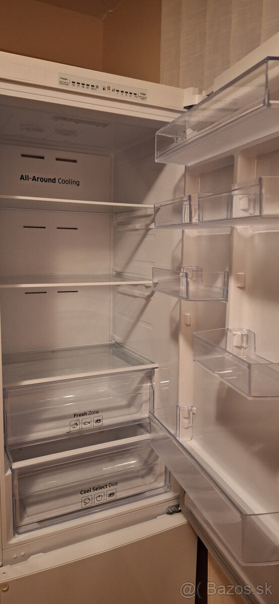Predám chladničku Samsung RB37J500MWW, A+++ - 2