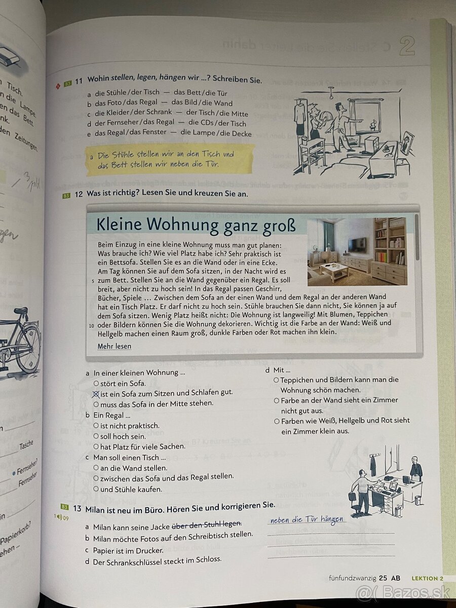 Nemčina - Schritte international Neu 3 + CD - 2