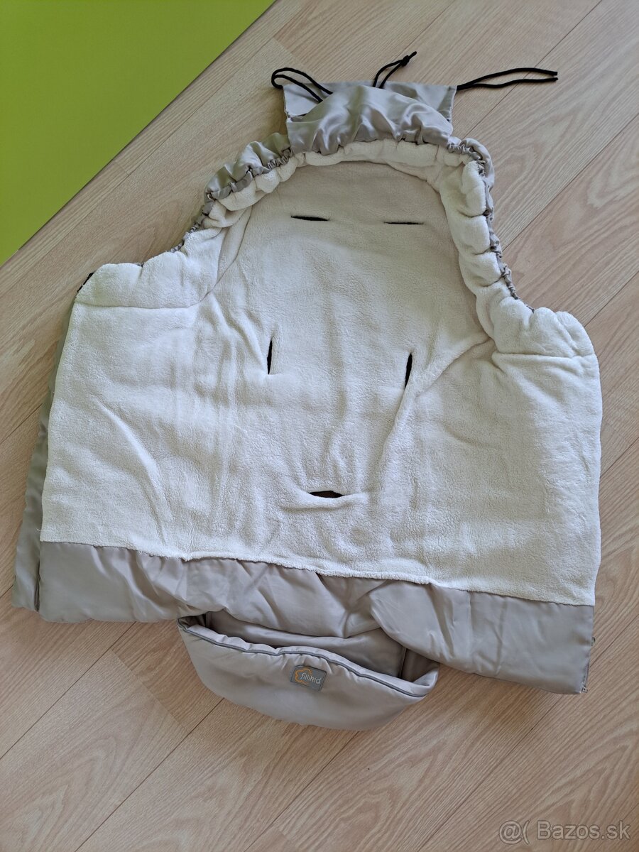 Zimný béžový fusak fillikid - 2