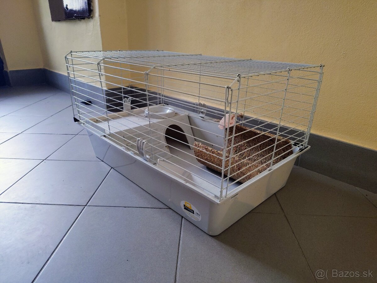 Klietka pre hlodavce Ferplast Cavie 80 svetlo šedá - 2
