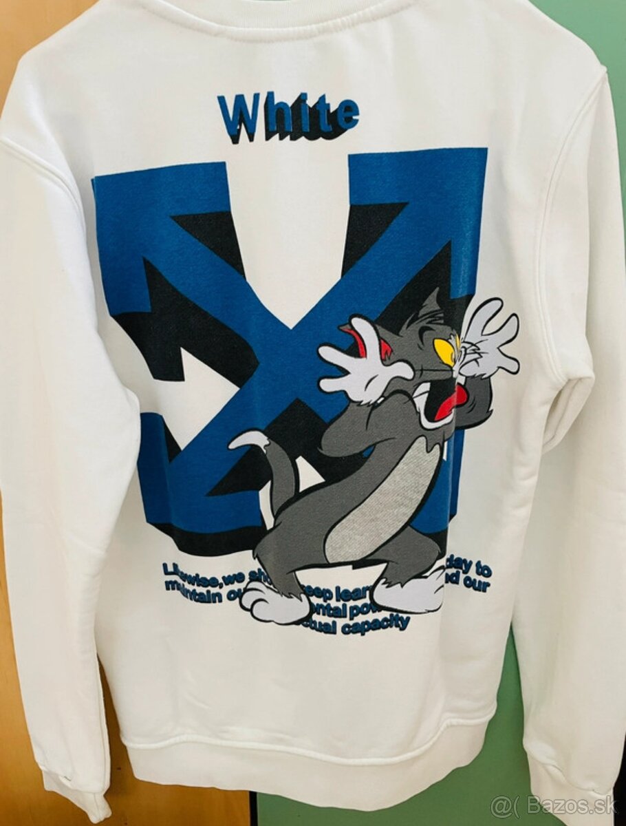 Off-White mikina -originál,veľkosť M - 2