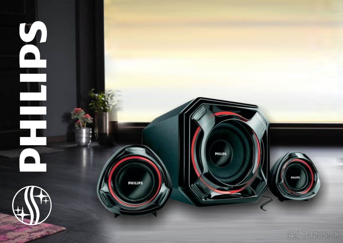 Multimediálne reproduktory 2.1 PHILIPS SPA5300 - 2