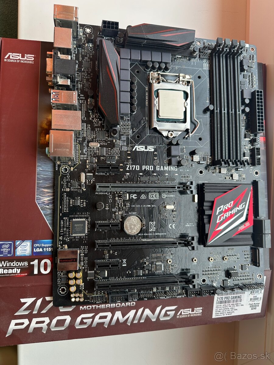 Asus z170 pro-gaming + intel i7 6700k - 2