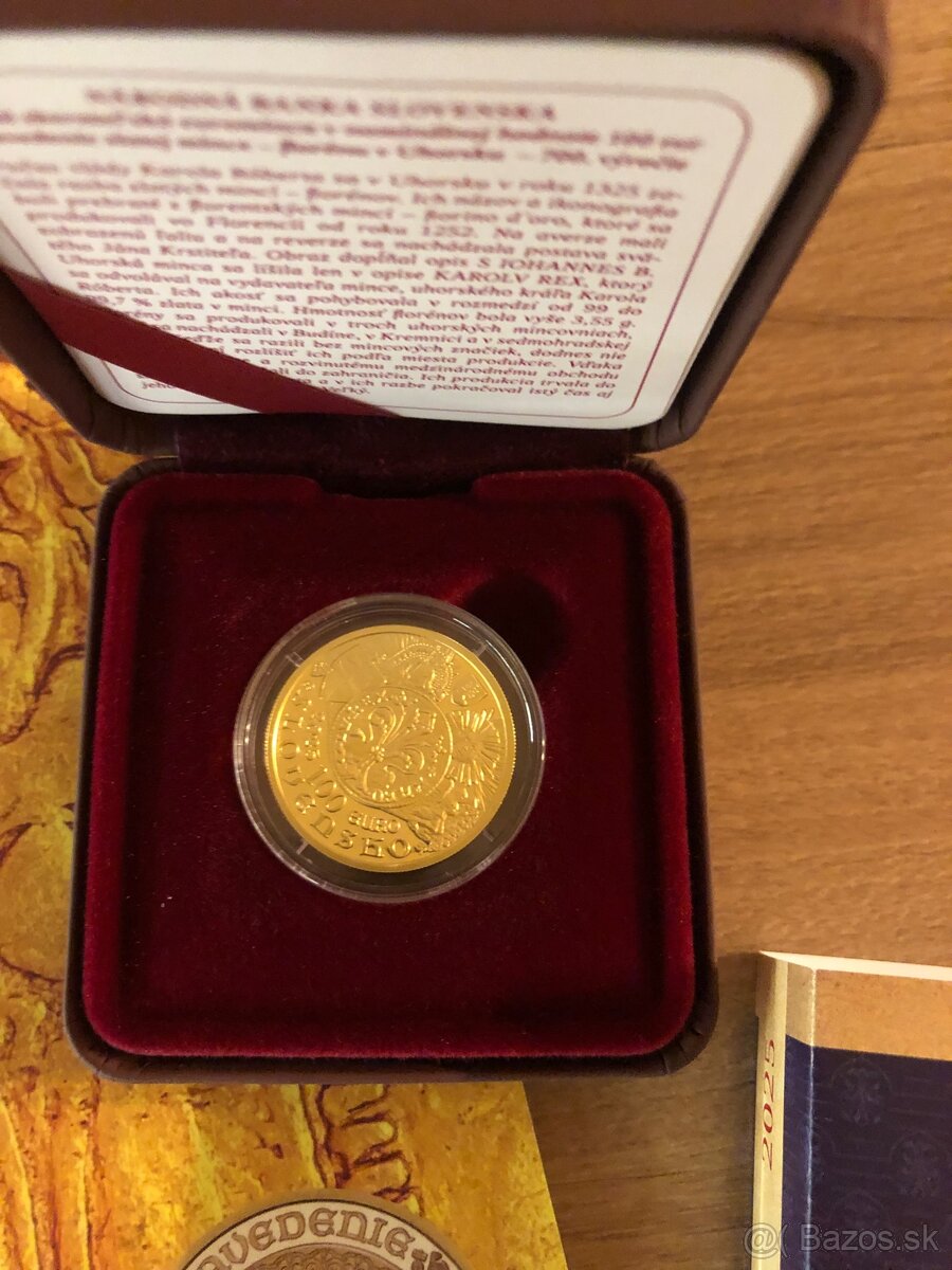Zlatá 100€ 2025 - 2