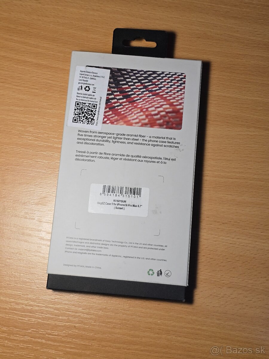 Pitaka Tactile Woven Case iPhone 16 Pro Max - 2