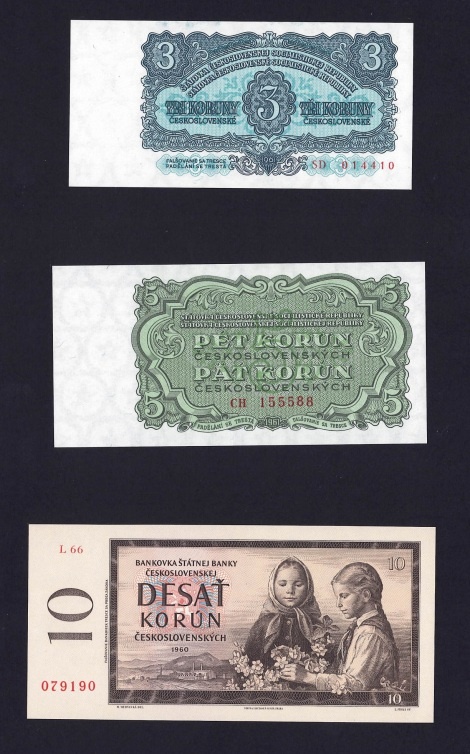 Bankovky - Československo (1958-1992) - 2