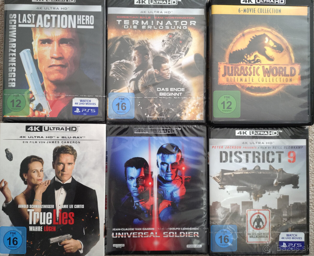 Predám 4K Ultra HD blueray,Blueray,DVD - 2