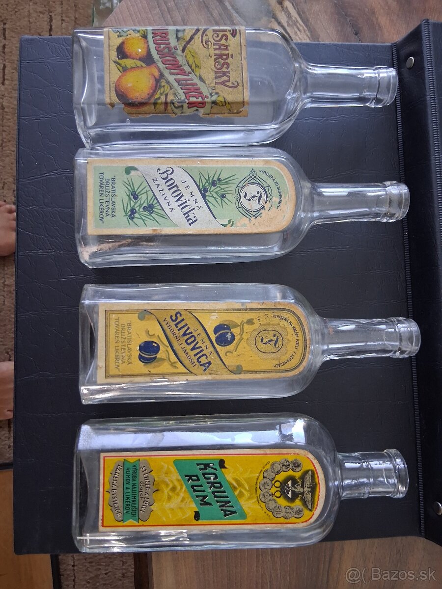 Fľaše od alkoholu - 2