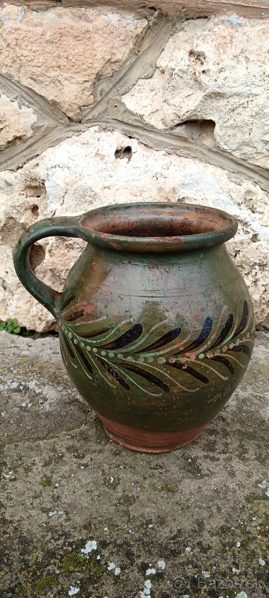 Džbán, okno, buclák, petrolejka, forma na maslo.. - 2