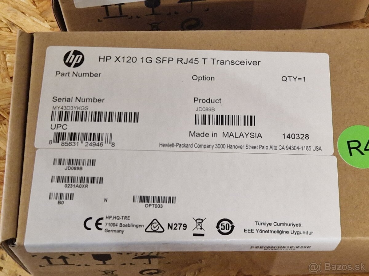 HP X120 SFP RJ45 - 2
