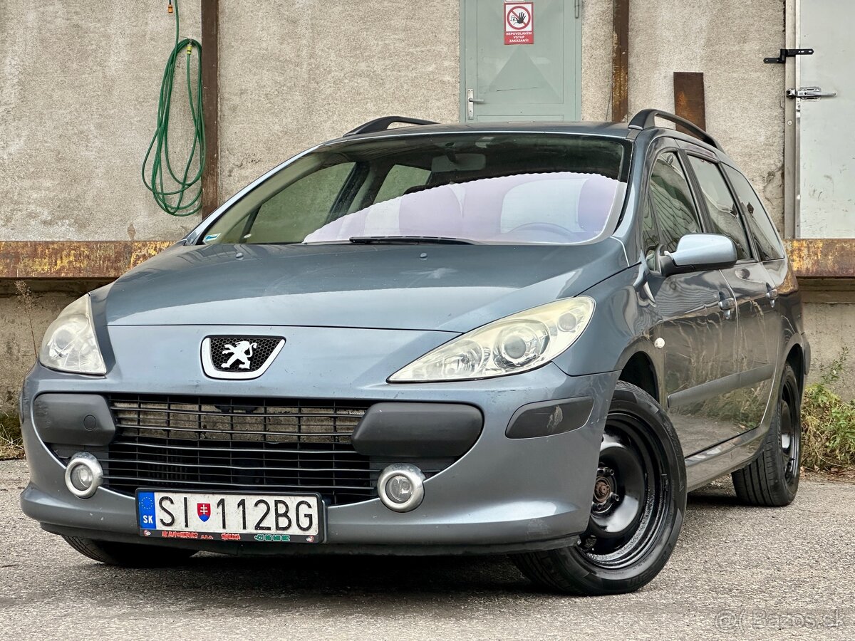 Peugeot 307 SW Facelift 1.6HDI 80kw Nová STK - 2
