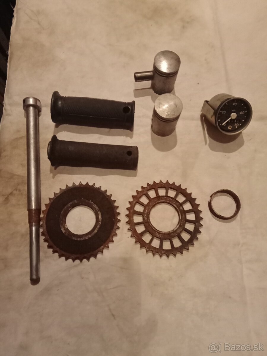 diely na pioniera 21 a jawa 90 brýle predných tlmičov a babe - 2