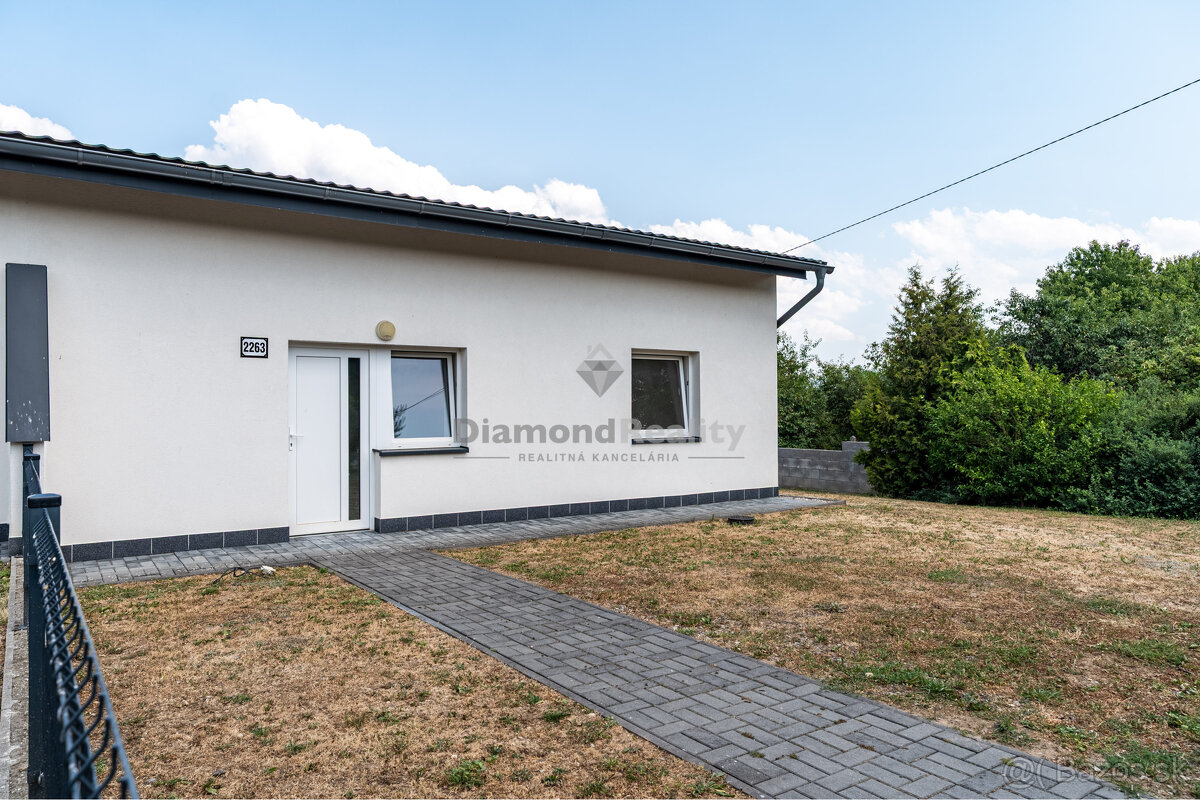 NA PREDAJ JEDNOPODLAŽNÝ 3 IZBOVÝ RODINNÝ DOM SO ZÁHRADOU | K - 2