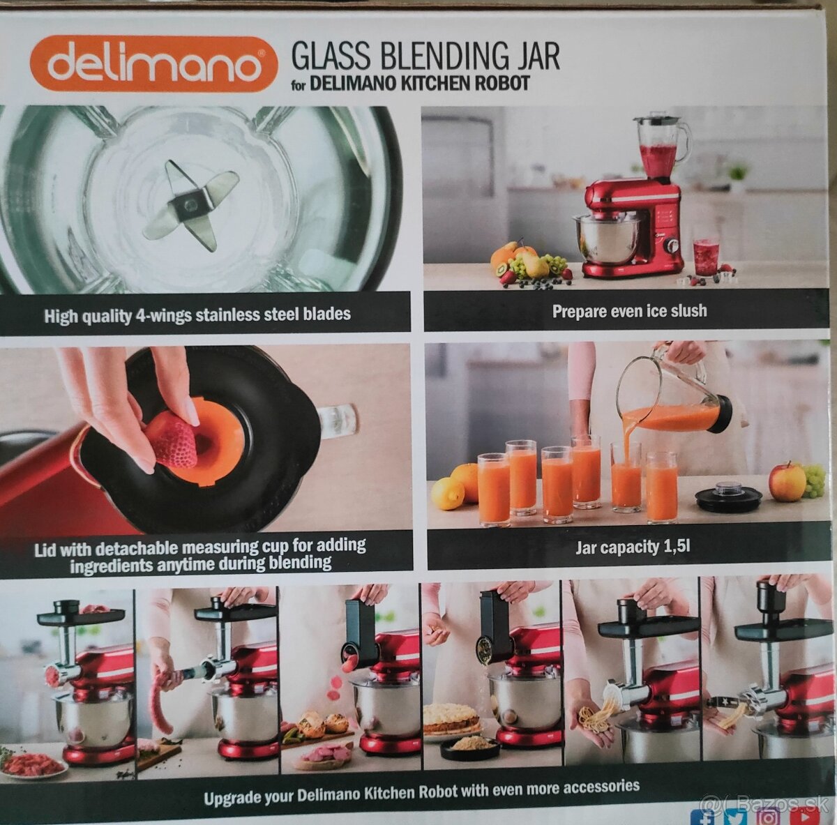 Nádoba na kuchynský robot Delimano - 2