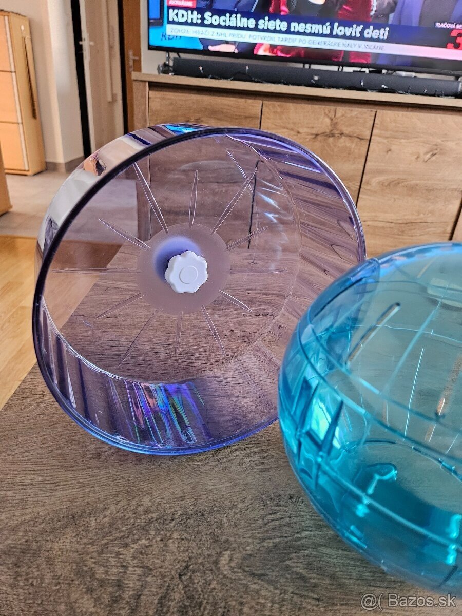 Koliesko a guľa pre škrečka - 2