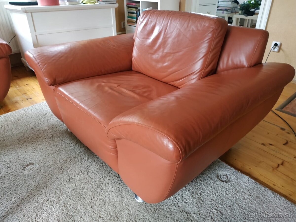 Kožená sedacia súprava Phase - 2